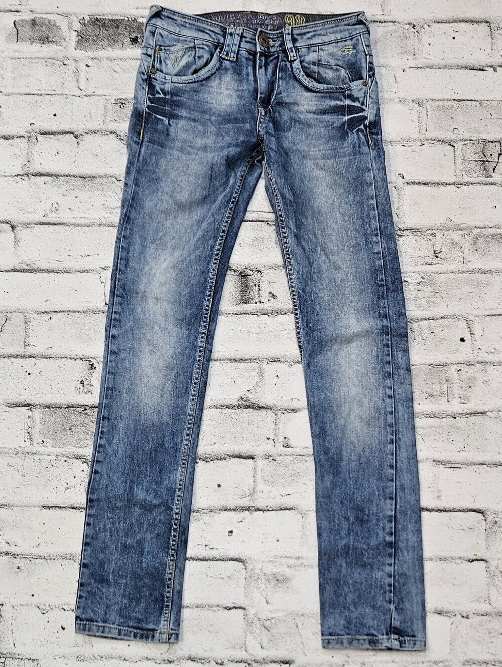 Youthopia Jordan Fit Jeans Size 28 Y2K Low Rise Straight Leg Distressed